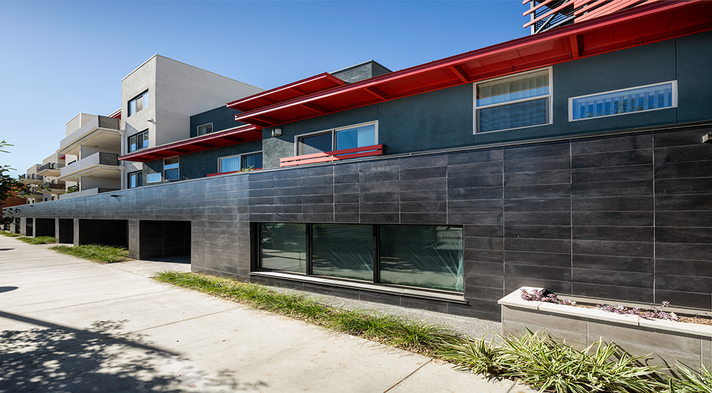 Exterior photo of Meridian apartments