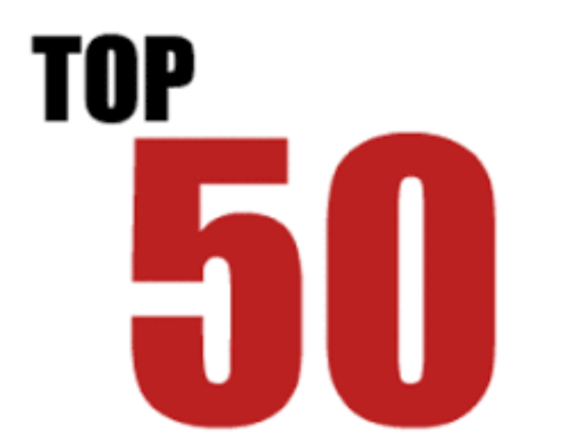 Decorative image of top 50