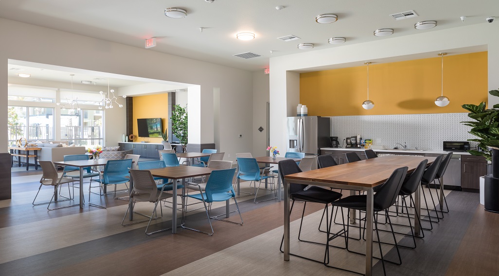 Antioch Apartments community room