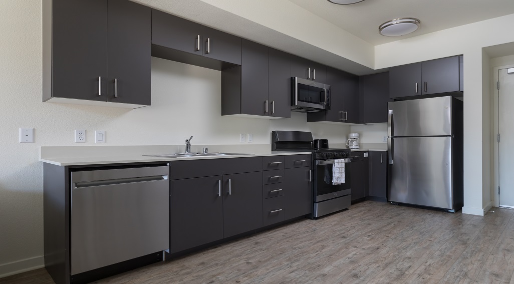 Antioch Apartments kitchen