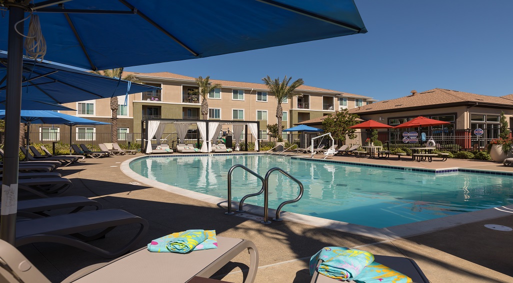 Antioch Apartments pool area