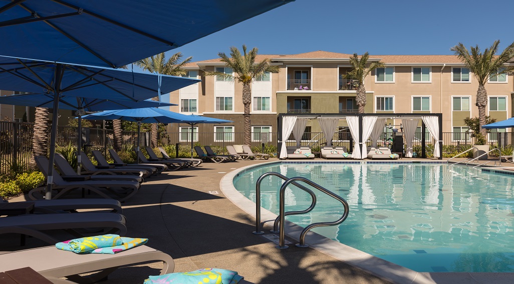 Antioch Apartments pool area